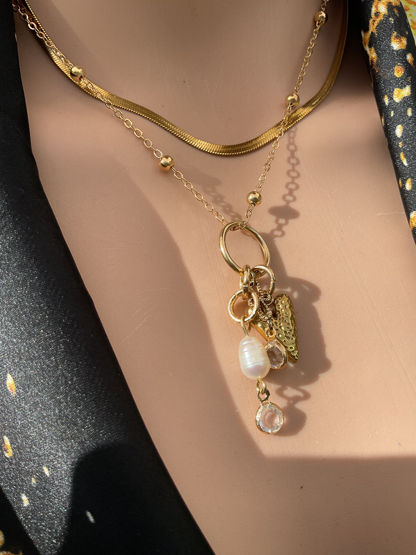 Honey and Halo Necklace