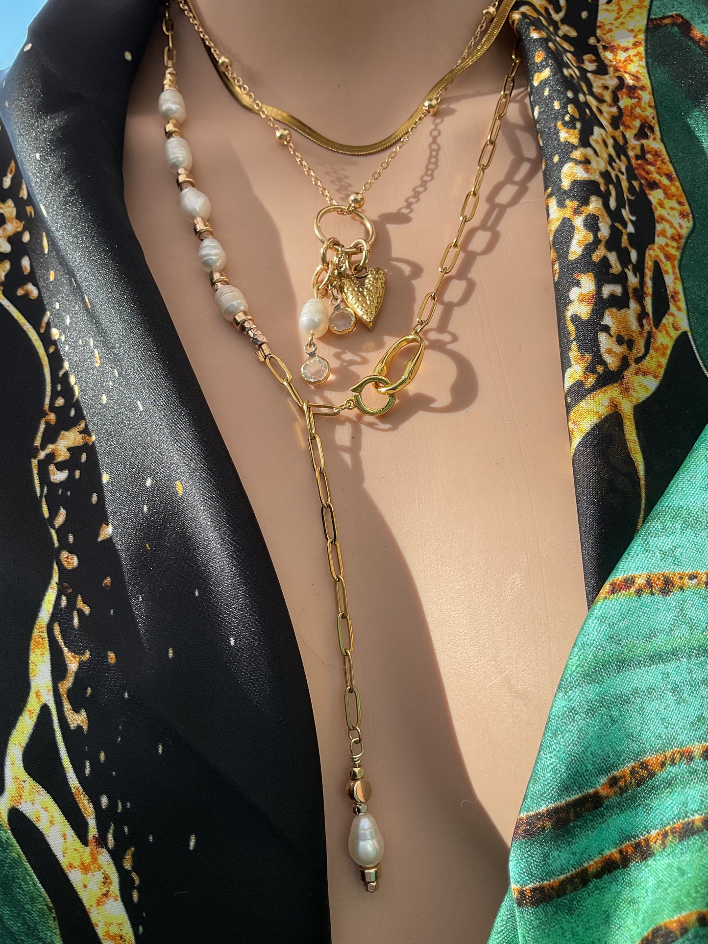 Honey and Halo Necklace