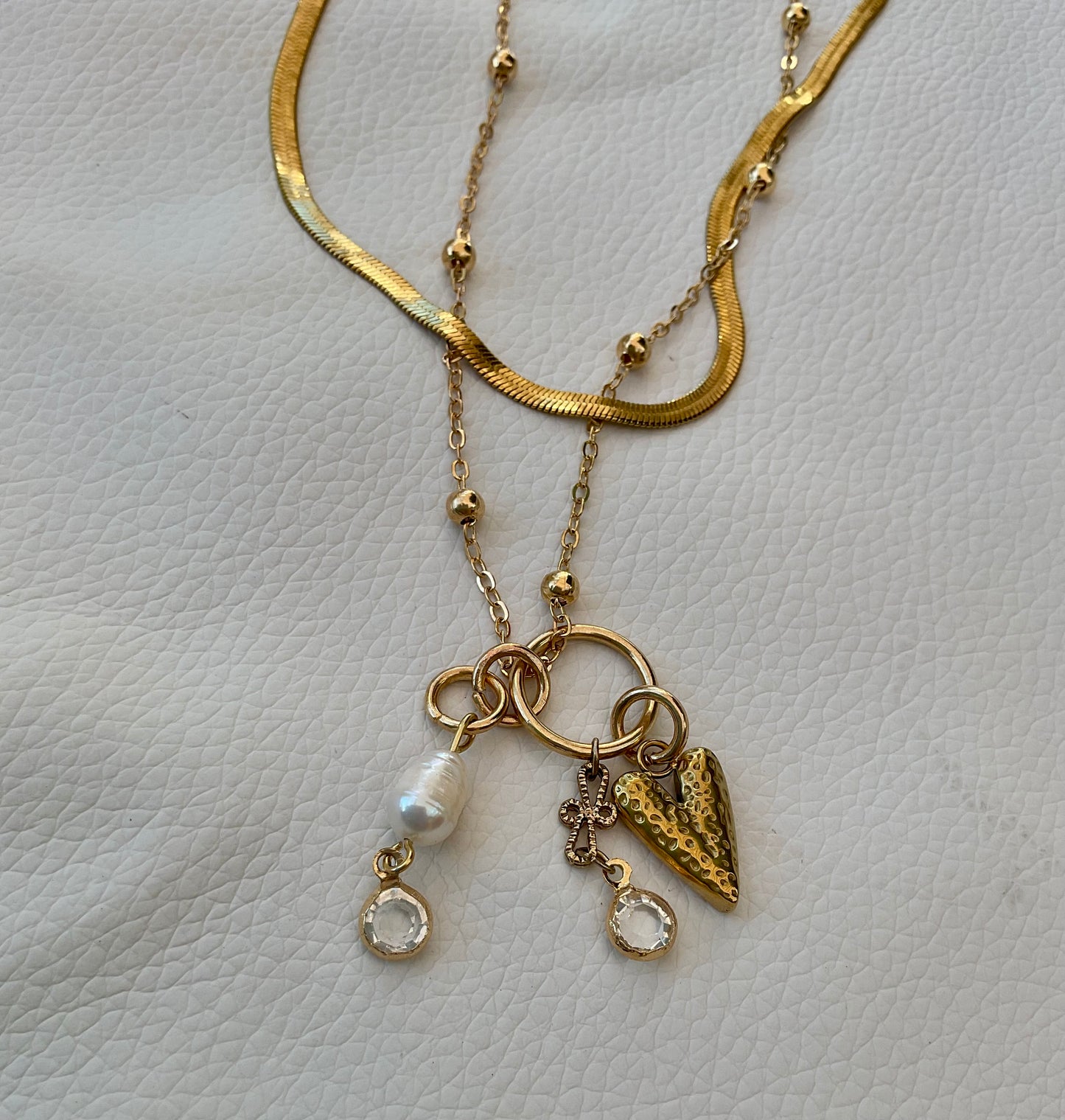 Honey and Halo Necklace