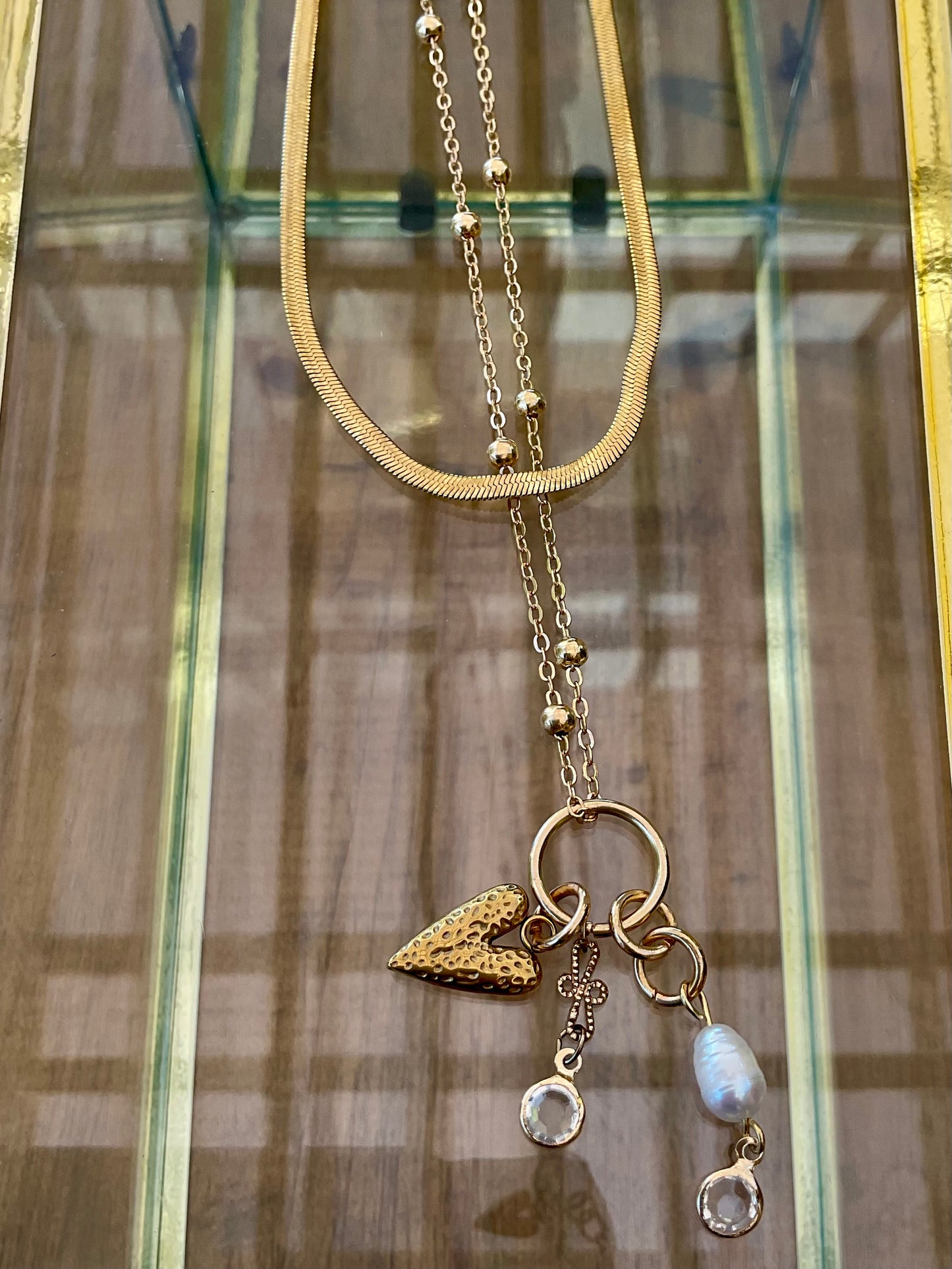 Honey and Halo Necklace