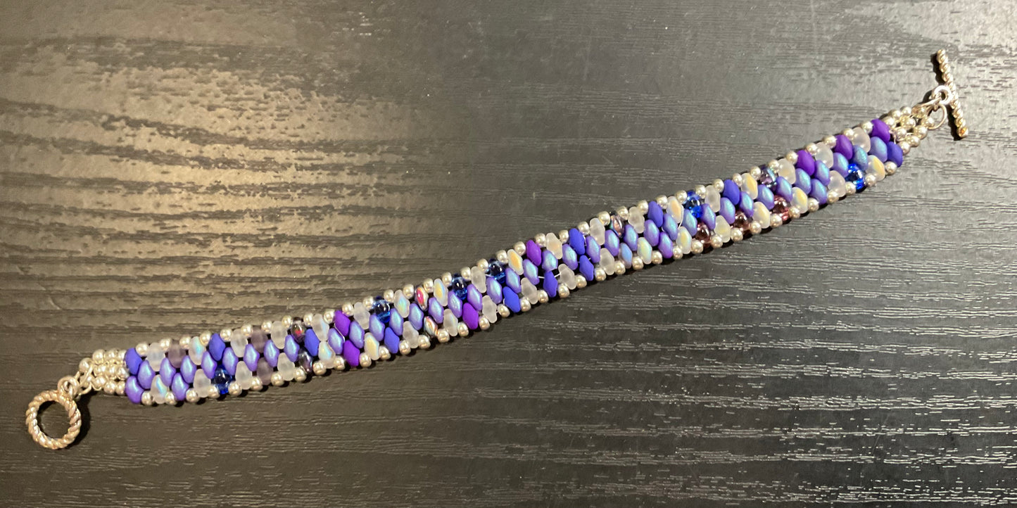 PURPLE AND MIDNIGHT DUO CUFF