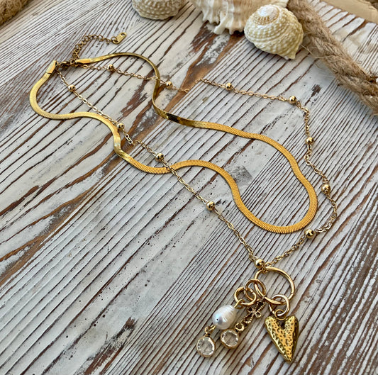 Honey and Halo Necklace
