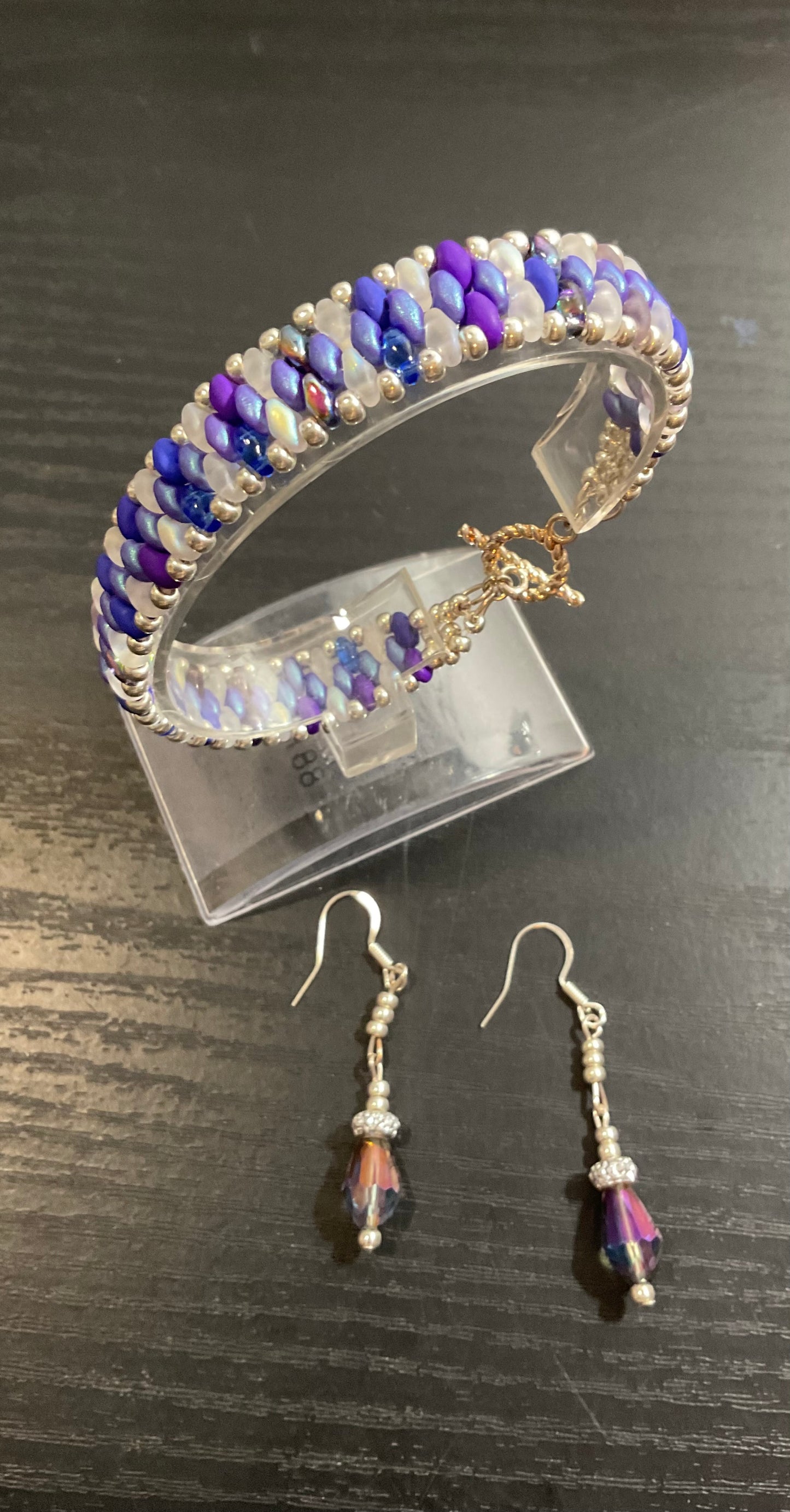 PURPLE AND MIDNIGHT DUO CUFF